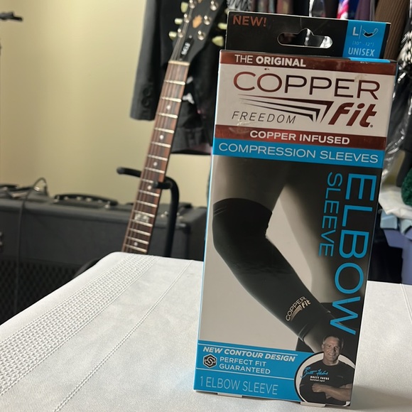 Copper Fit Copper Infused Elbow Sleeve Size Large - Picture 2 of 7